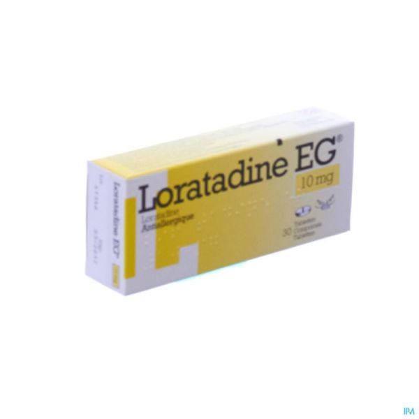 Loratadine Eg 10mg Tabl 30 X 10mg