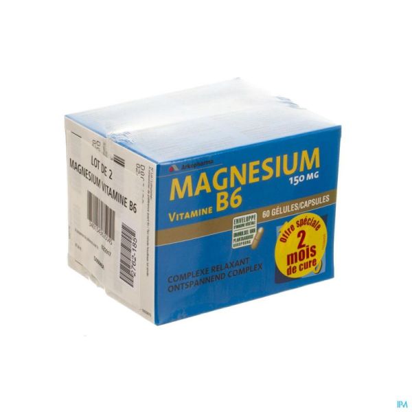 Magnesium B6 Duopack Caps 2x60