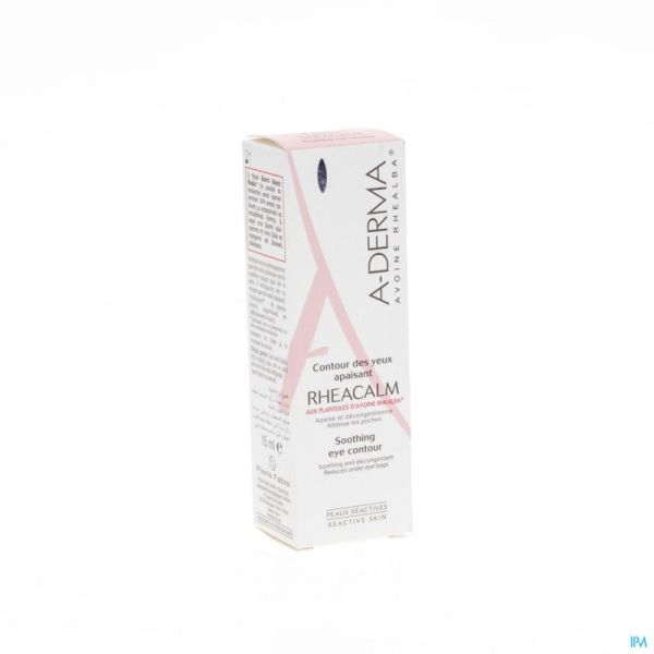 Aderma rheacalm cr apaisante cont.yeux tube 15ml