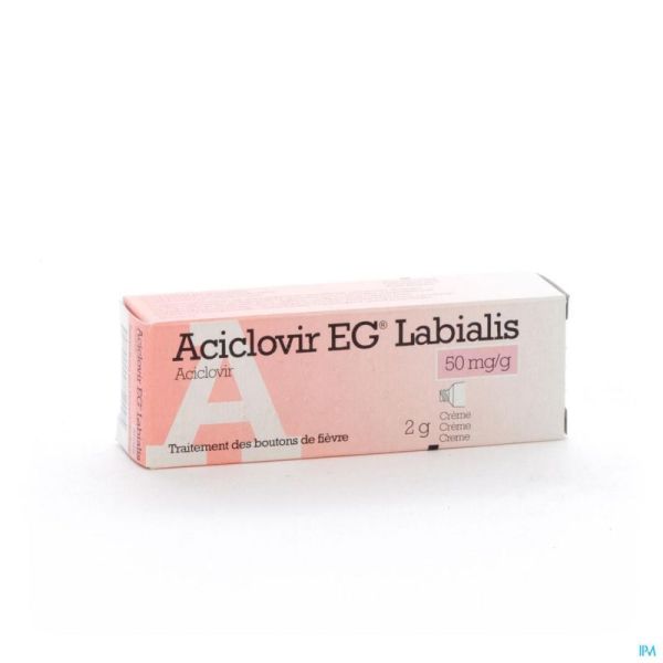 Aciclovir Eg Labialis Creme 2gr