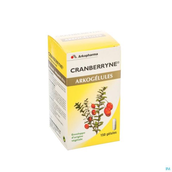 Arkogelules cranberryne caps 150