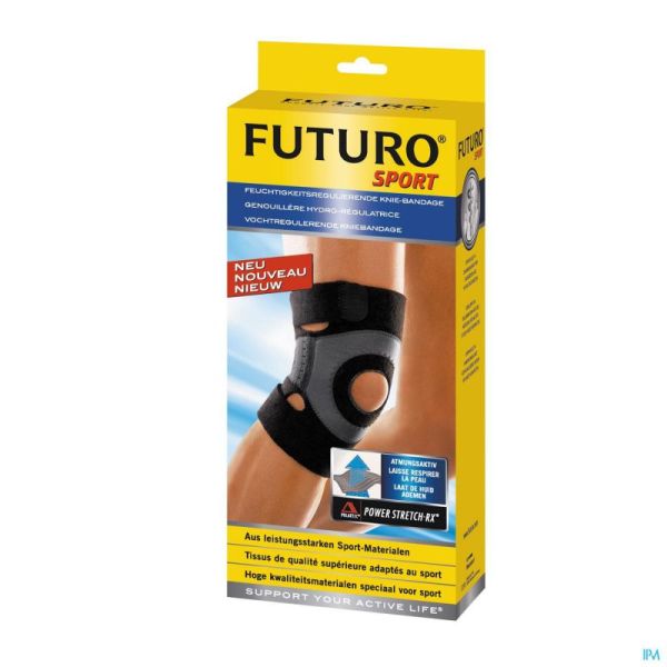 45697dab Futuro Genouillère Hydro-régulatrice Large Noir (43,2 > 48,3 Cm)