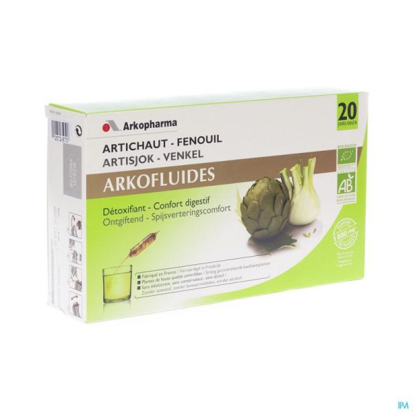 Arkofluide Artichaut Amp 20x15ml