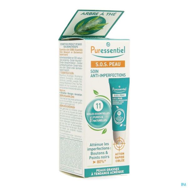 Puressentiel Sos Peau Soin A/imperfections 10ml