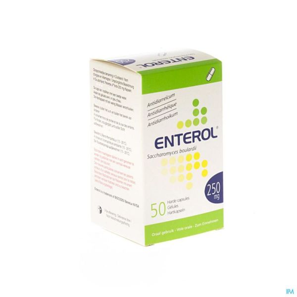 Enterol 250mg Pi Pharma Caps Dur 50 Pip
