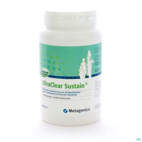Ultra Clear Sustain Pdr 840g 74 Metagenics