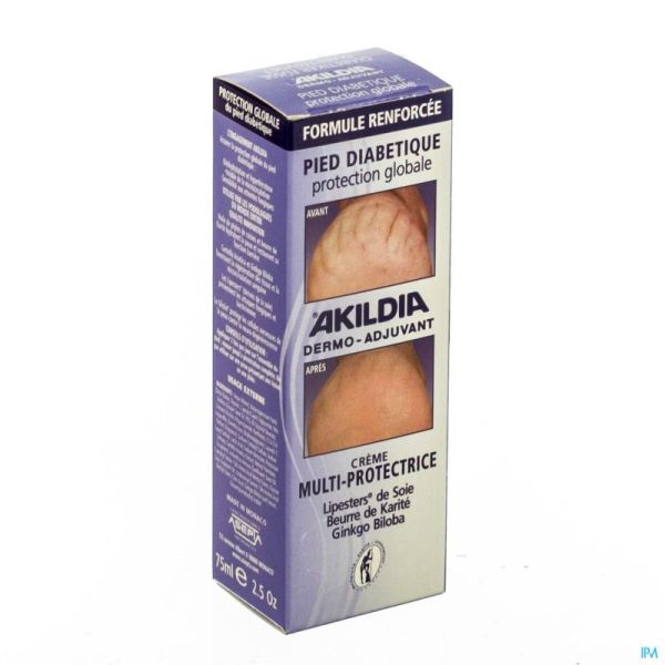 Akileine akildia cr voeten diabetique 75ml 103501