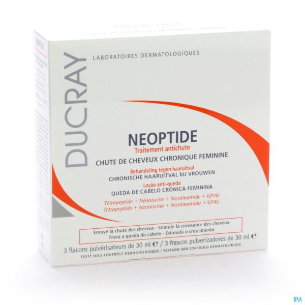 Ducray Neoptide Antichute Lotion 3x30ml