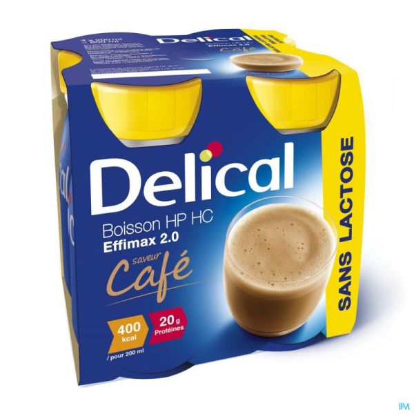 Delical Effimax 2.0 Cafe 4x200ml