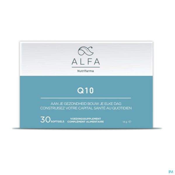 Alfa Q10 100mg Softgels 30