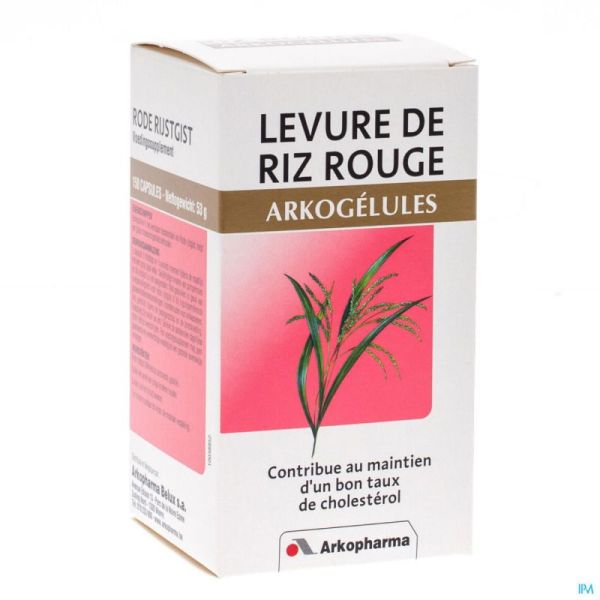 Arkogelules levure de riz rouge 150