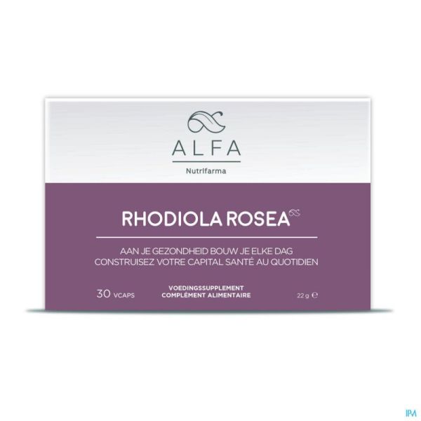 Alfa Rhodiola Rosea 500mg V-caps 30