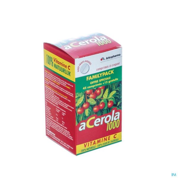 Acerola 1000 familypack tabl a macher 60