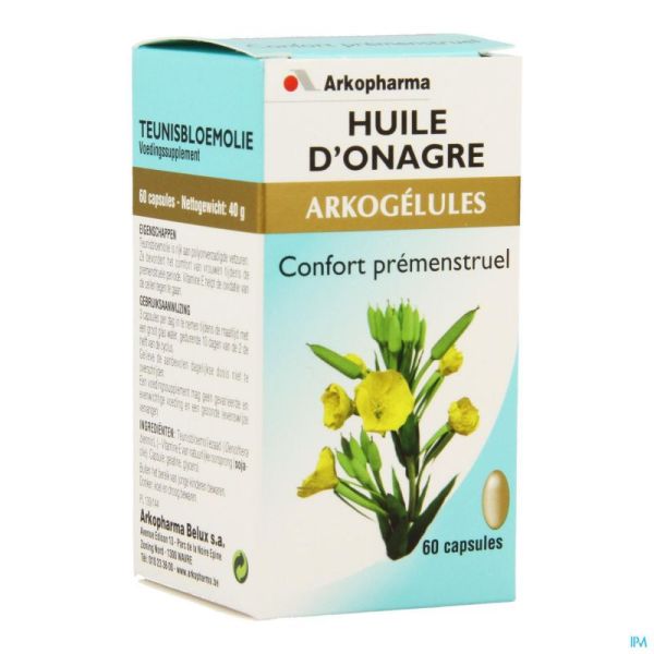Arkogelules huile onagre 60
