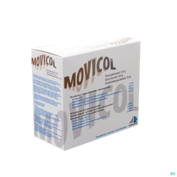 Movicol Impexeco Chocolat Pdr Sach 20x13,9g Pip