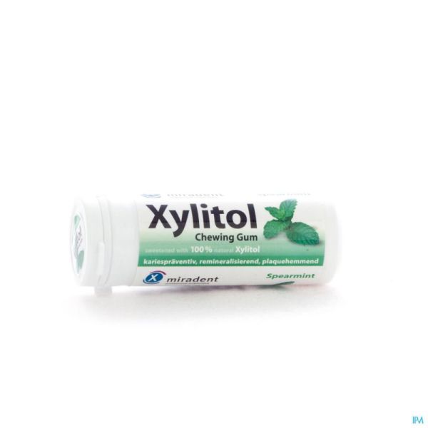 Miradent Xylitol Chewing-gum Menthe Verte