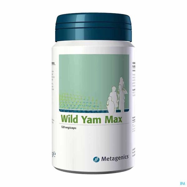 Wild Yam Max Caps 120 683 Metagenics