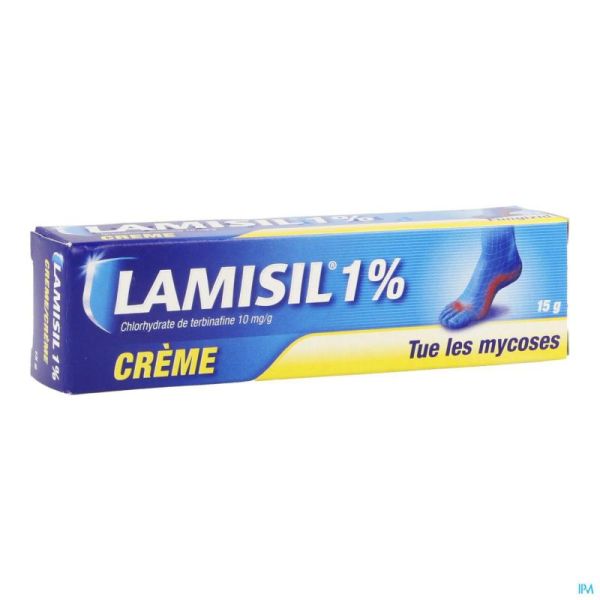 Lamisil Creme 1% Tube Lamine Aluminium 15g